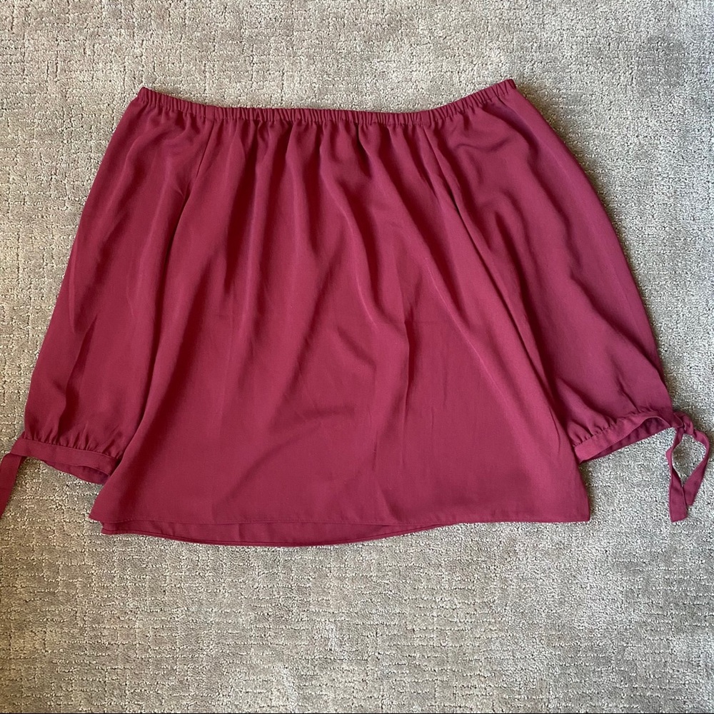 J. Crew Factory Off The Should Top